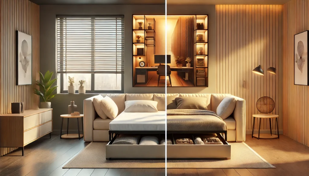 design rozkládací sedací souprava